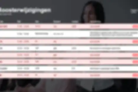 Schedule