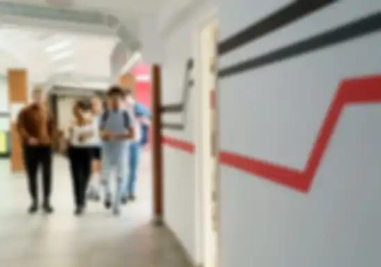 Digital signage at school
