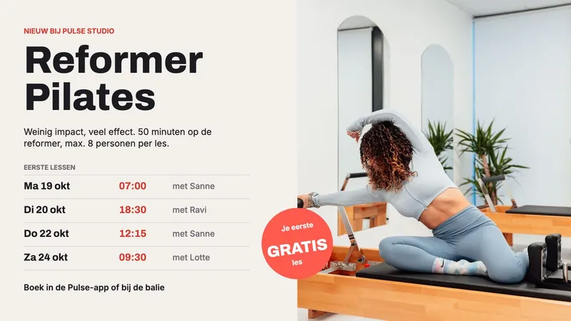 Nieuwe les