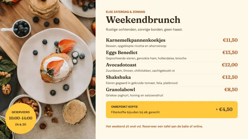 Weekendbrunch