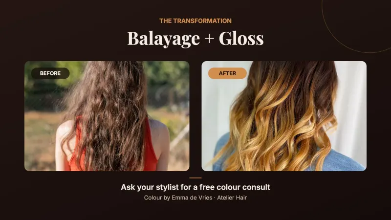 Before & after